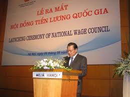 Xác định lương tối thiểu sang thể chế ba bên